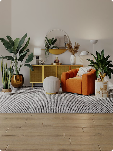Decor ánh sáng ấm, mềm mại